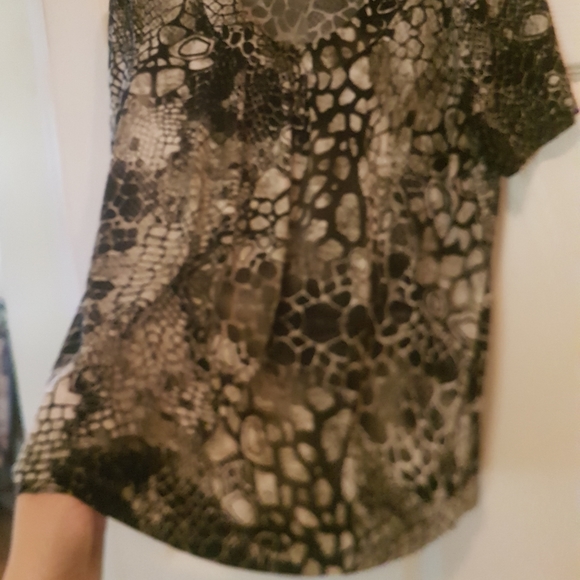 👚 TanJay Reptile Print Top - Picture 3 of 5